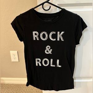 Zadig & Voltaire skinny rock and roll graphic tee